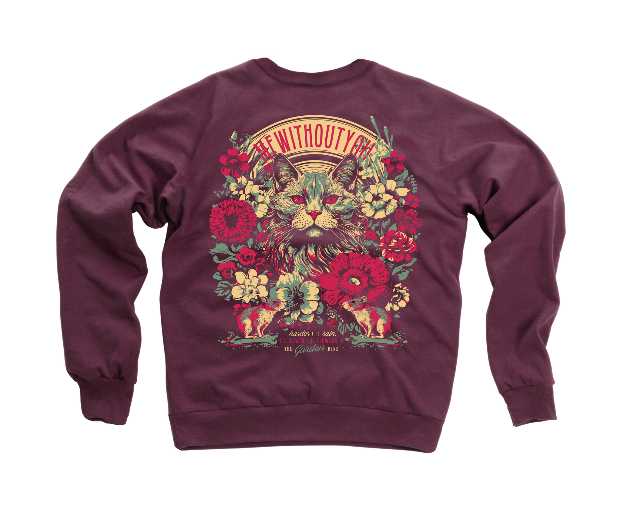 Poinsettia Pullover Hoodie mewithoutYou