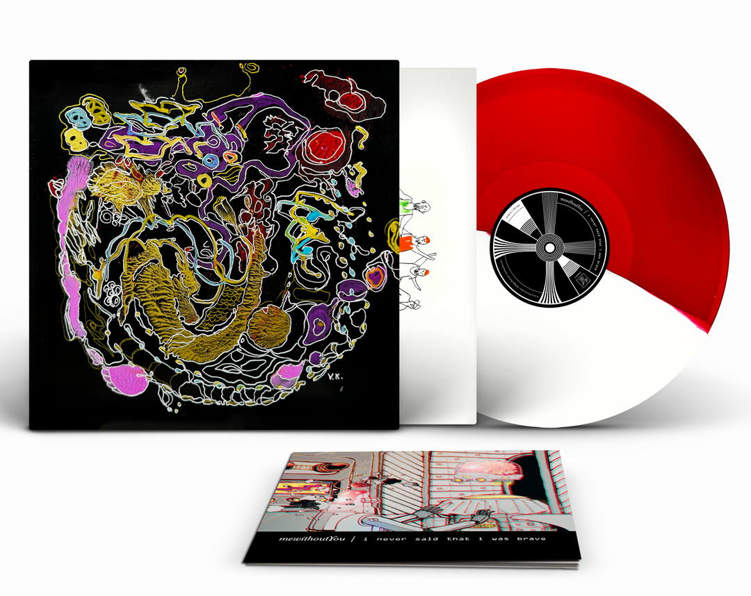 I Never Said That I Was Brave - Hand-Painted Vinyl